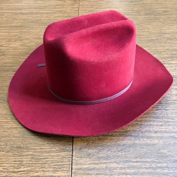 Eddy Hats by Chris Eddy Cowboy Hats Red Durofelt - Picture 3 of 8